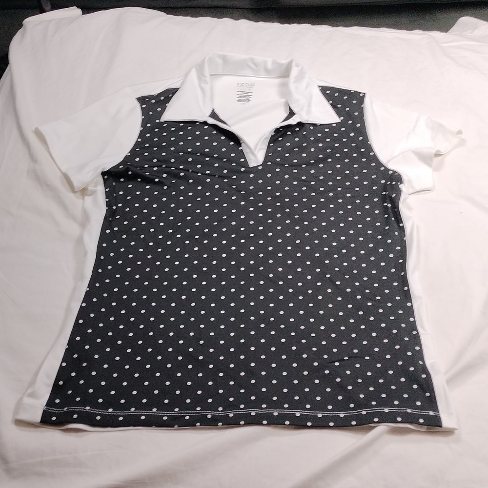 Izod performX women's v neck top size large